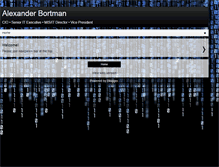 Tablet Screenshot of bortman.org